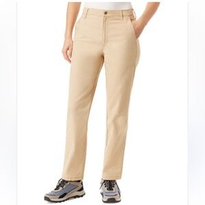 Bass Outdoor Women's Stretch-Canvas Anywhere Pants,‎ Irish Cream, Size 8